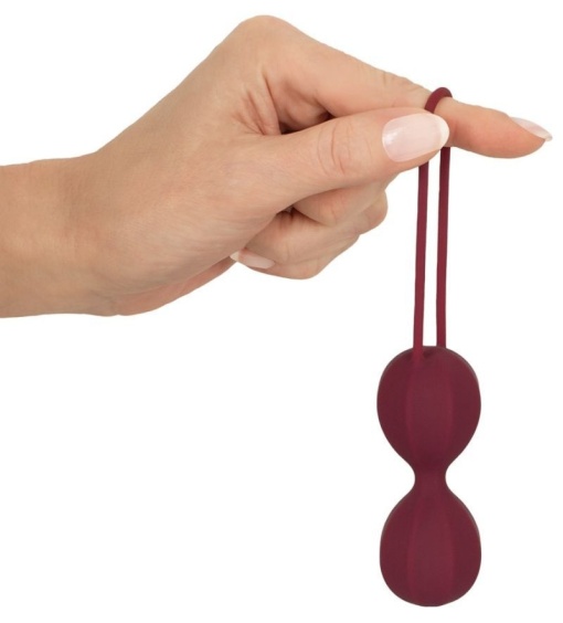 Bile silicon+ Mini vibrator Set Love II (Bile Kegel + Mini Vibrator Reincarcabil) - Img 2