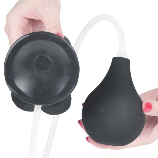 Dildo cu ejaculare 9 Squirt Extreme Dildo - Black-23cm - Img 3
