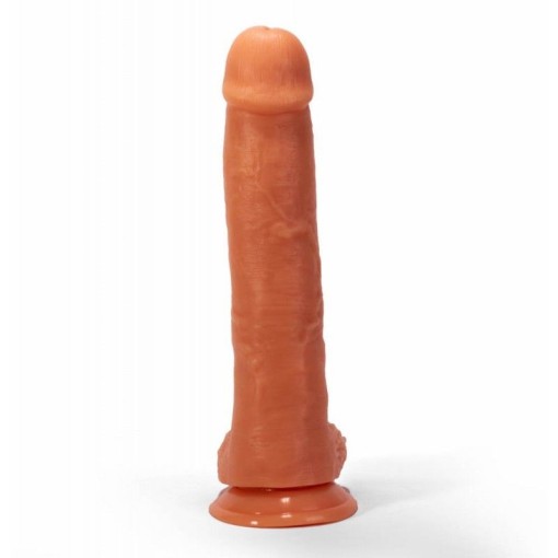 Dildo  gigantic cu testicule si ventuza de fixare X-MEN Dylan's Cock 32cm x 6cm
