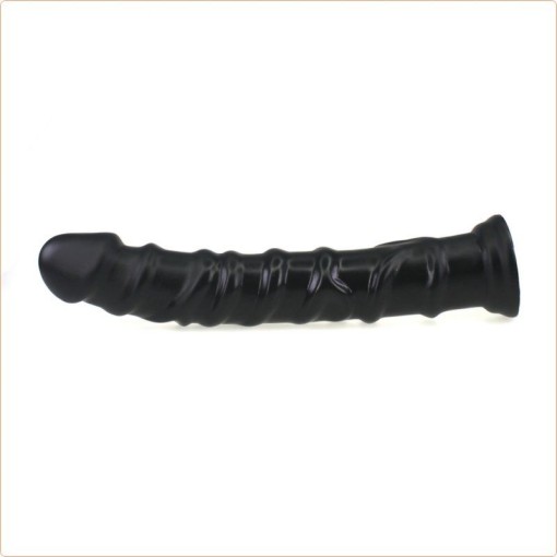 Dildo gigantic cu ventuza X-MEN Kerwin’s Cock Black 33cm x 5.5cm