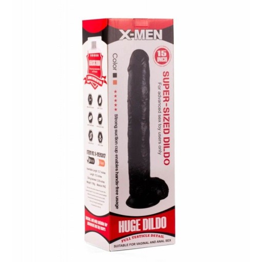 Dildo gigantic cu ventuza X-MEN Super-Sized Dildo 38cmx 6cm - Img 2