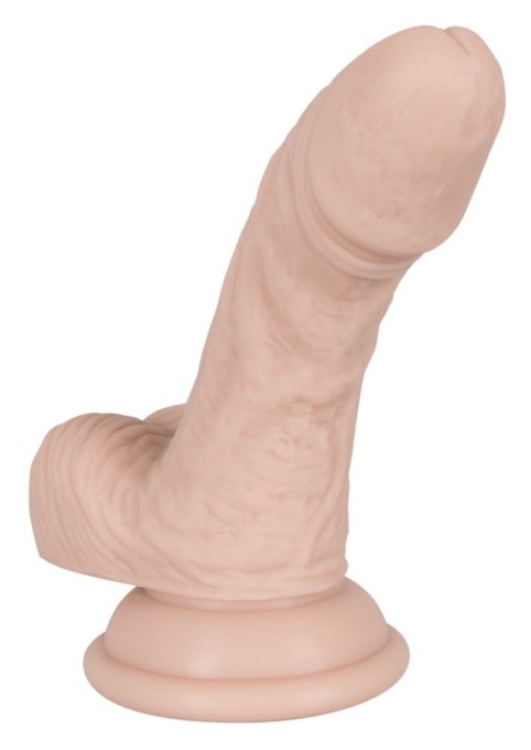 Dildo realist din silicon, flexibil, cu ventuza Mini Silicone Dildo