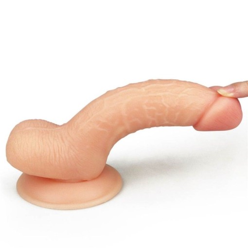 Dildo ultra realist din material super moale si super flexibil 7" The Ultra Soft Dude 18cm