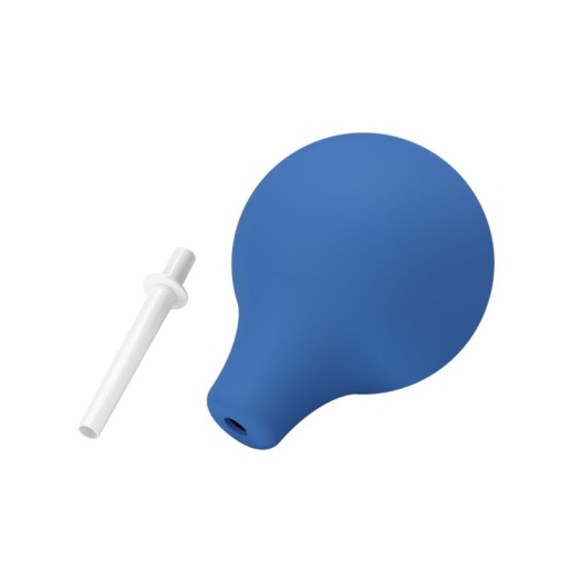 Dus anal cu duza (7,5 cm lungime, Ø 0,9 cm) Mr. Play Anal Douche Blue - Img 3