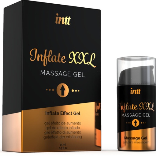 Gel pentru marirea penisului si erectii puternice INFLATE XXL AIRLESS BOTTLE Intt 15 ml pentru Barbati - Img 3