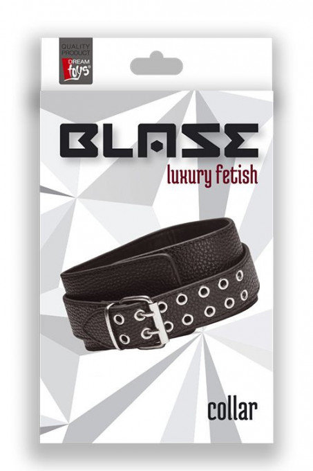 Guler cu aspect de piele cu inel BLAZE COLLAR - Img 2