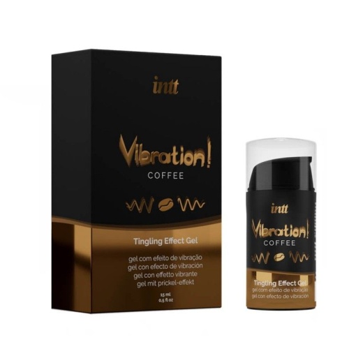 INTT VIBRATION COFFEE -VIBRATOR LICHID 15ML - Img 2
