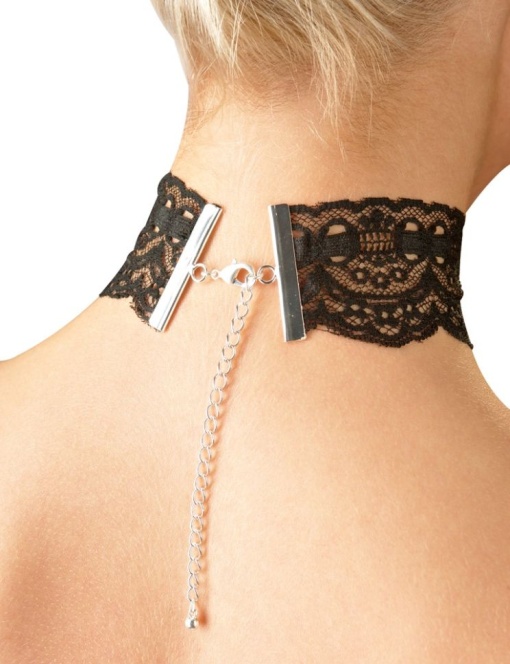 Lace Choker, Orion, black - S/L - Img 3