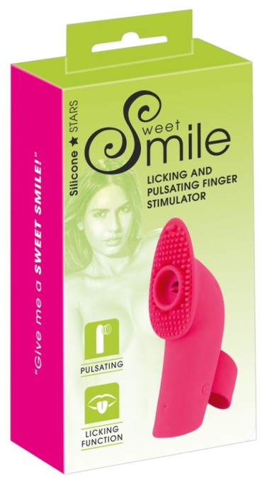 Licking and Pulsating Finger Stimulator (10.2cm)