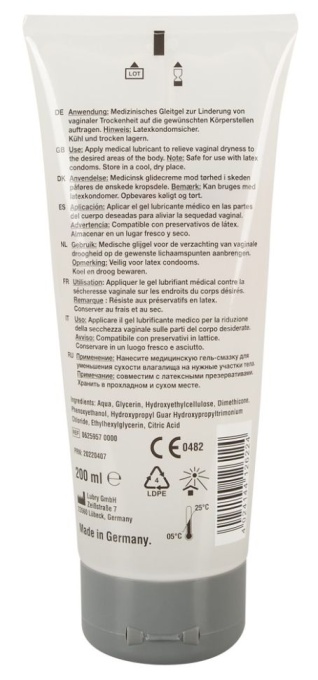 Lubrifiant Performance, Hybrid Water &amp; Silicone Long Lasting 200ml - Img 3