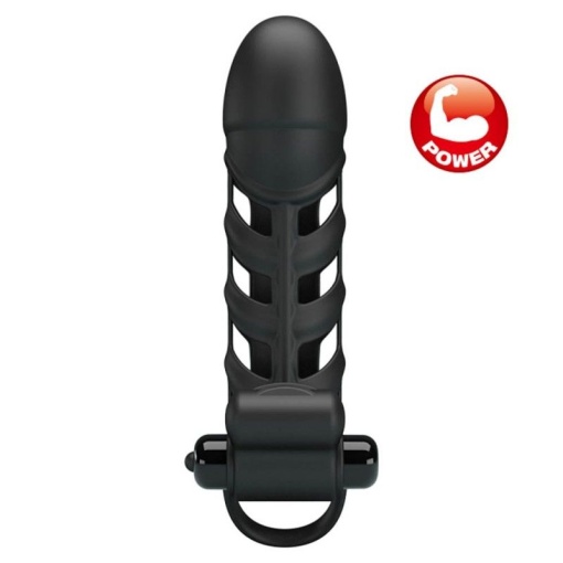 Manson Penis cu Vibratii Pretty Love Sleeve II - Img 4