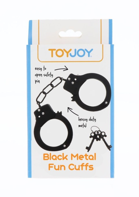 Metal Handcuffs, black - Img 3