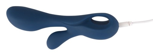 Mini vibrator iepure din silicon cu 10 moduri de vibratie Mini Rabbit Vibrator (15cm) - Reincarcabil - Img 3