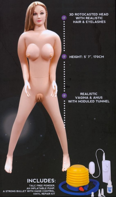 Papusa Gonflabila Shy Camilla Lifesize (170 cm) - Img 2