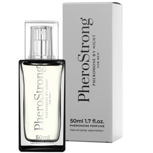 Parfum cu feromoni pentru barbati PheroStrong pheromone By Night for Men 50 ml - Img 2