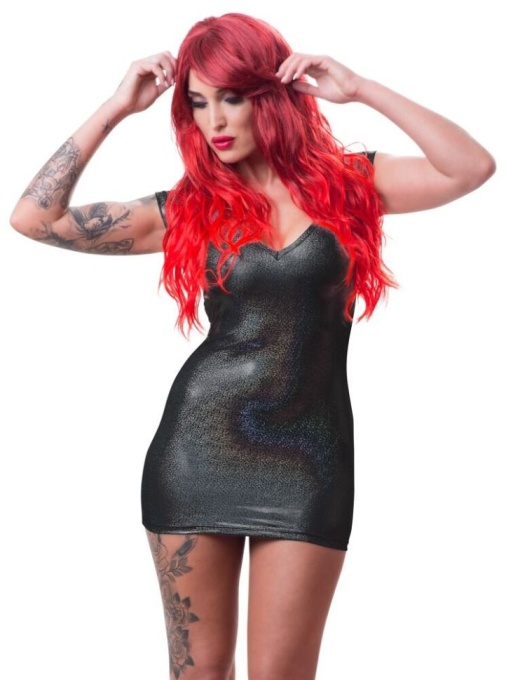 Peruca cu par lung rosu with long hair Red - Img 3