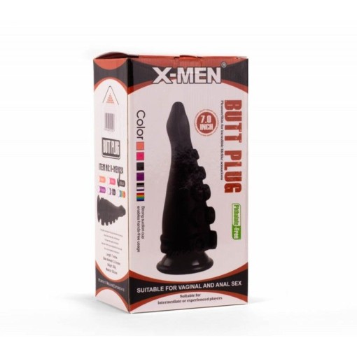 Plug anal forma de tentacul X-MEN 7" Octopus Tentacle Butt Plug 17.8cm - Img 2