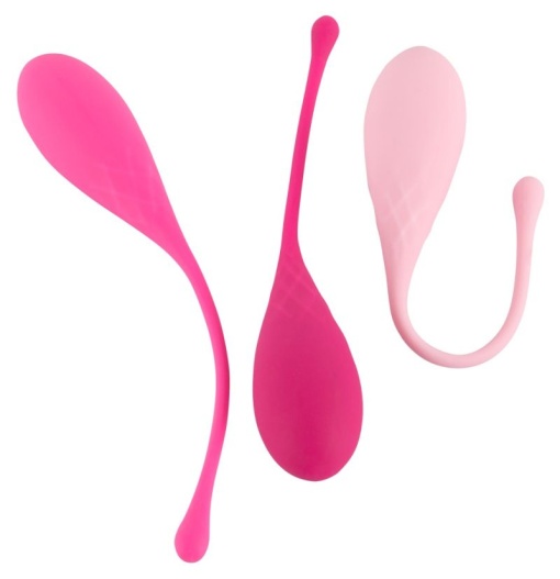 Set de 3 bile Kegel cu greutate de 50g, 95g, 130g Kegel Training Balls (18,5 cm) - Img 5