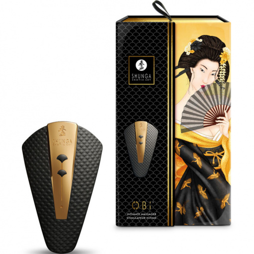 Stimulator clitoris de lux SHUNGA - OBI INTIMATE Negru
