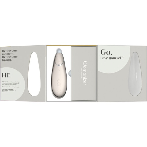 Stimulator Clitoris Womanizer Premium 2 WARM GRAY