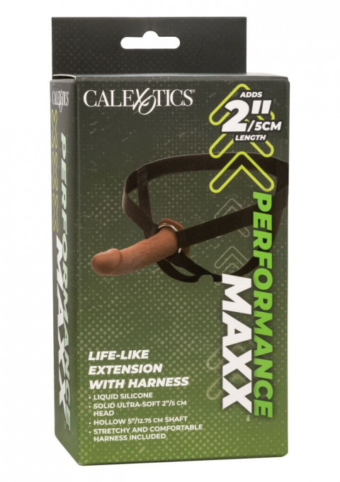 Strap on Barbati Silicon Extension 18cm Brown - Img 2