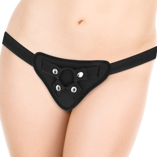 Strapon cu Dildo realist The Dual Density Sherman Dimensiune 24 cm x 4,46 cm - Img 7