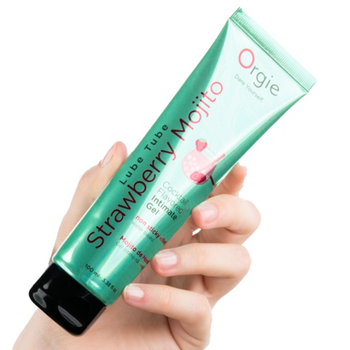 Strawberry Mojito Lube Tube -100ml - Img 2