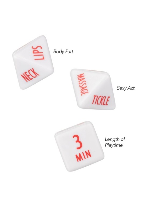 Tempt &amp; Tease Dice - 3 pcs - Img 2