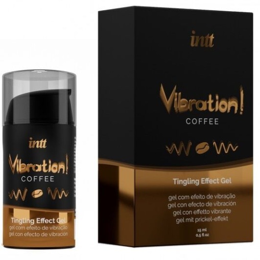 Ulei gel masaj cu efect de incalzire INTT Massage Gel Coffee 30ML - Img 2