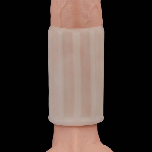 Vibrating Spiral Knights Ring (White) III - Img 3