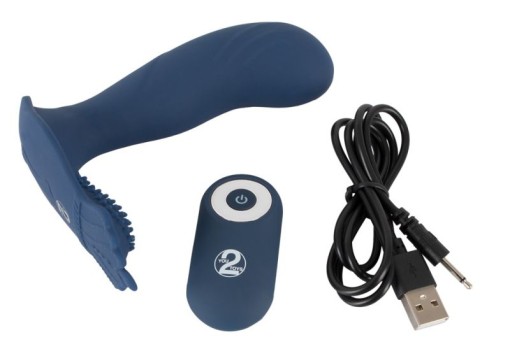 Vibrator canelat pentru prostata Vibrating Butt Plug (11,7 cm) - Img 8