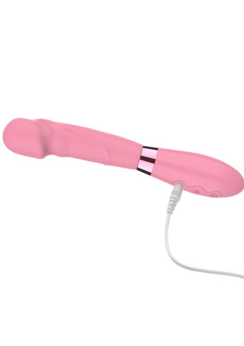 Vibrator clasic de lux cu un ax vibrator flexibil, o forma ergonomica Pop Supreme Vibrator (21cm) - Img 4