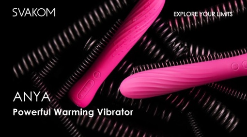 Vibrator clasic Svakom Anya 19.5cm - cu incalzire - Img 6
