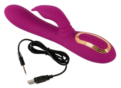 Vibrator cu 3 functii Javida 3 Function Vibrator, Miscare de rotatie - Img 2