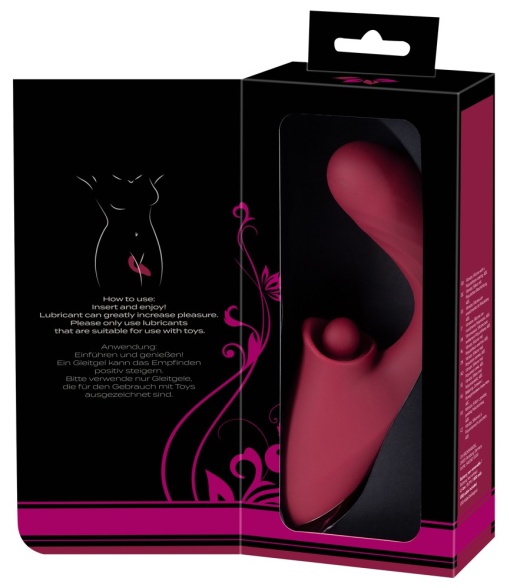 Vibrator cu mișcare de împingere și stimulator clitoridian Javida - Img 8
