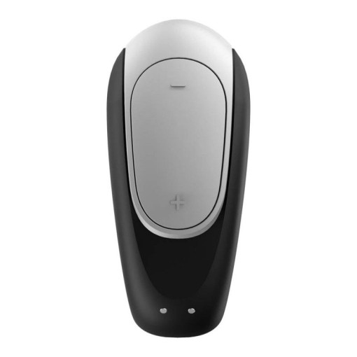 Vibrator cupluri SATISFYER Double Fun (Black) cu telecomanda - Img 3