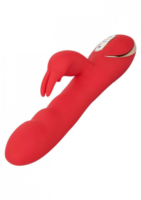 Vibrator iepuras Heated Silicone Ultra-Soft Rabbit (21,5 cm) - Img 4