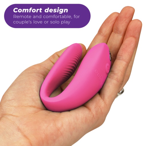 Vibrator inteligent pentru stimularea clitorisului, Roz We-Vibe Sync Lite - Img 5