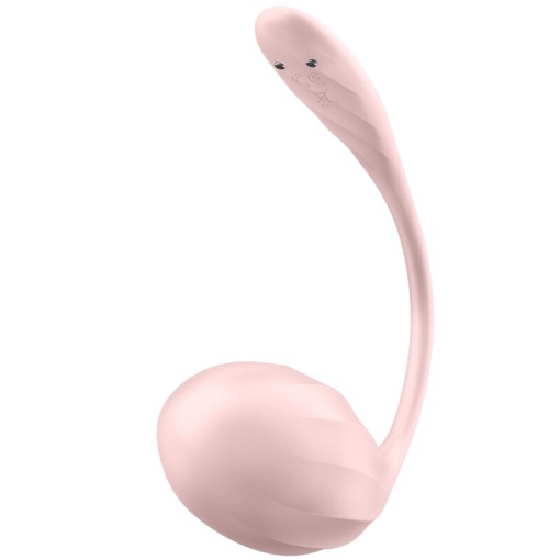 Vibrator inteligent Satisfyer Ribbed Petal rose - Img 5