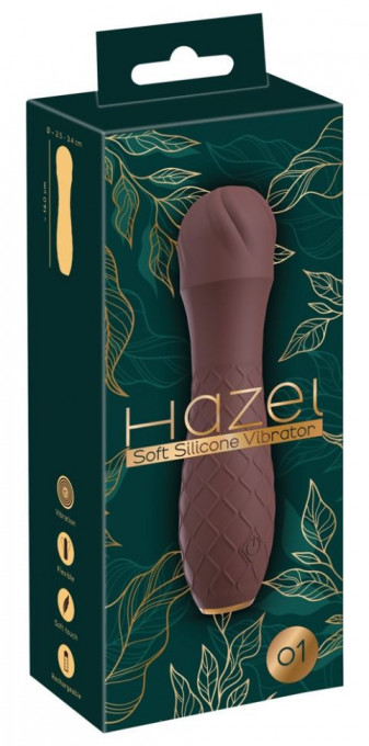 Vibrator Mic cap flexibil si 10 moduri de vibratie Hazel 01 (14cm)- Reincarcabil - Img 2