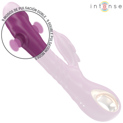 Vibrator Multifunctional INTENSE HALLE - Stimulare cu Limba si Design Delfin - Img 3