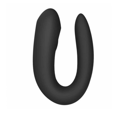 Vibrator pentru cupluri SATISFYER Double Joy (Black) - Img 4