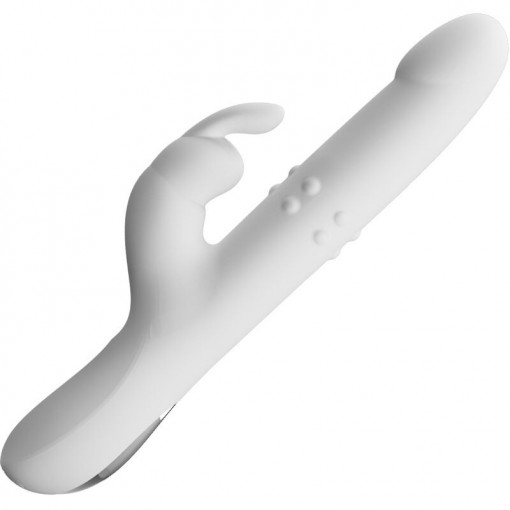 Vibrator Rabbit cu vibrații, împingeri și rotații PRETTY LOVE – REESE (24.8cm) - Img 7