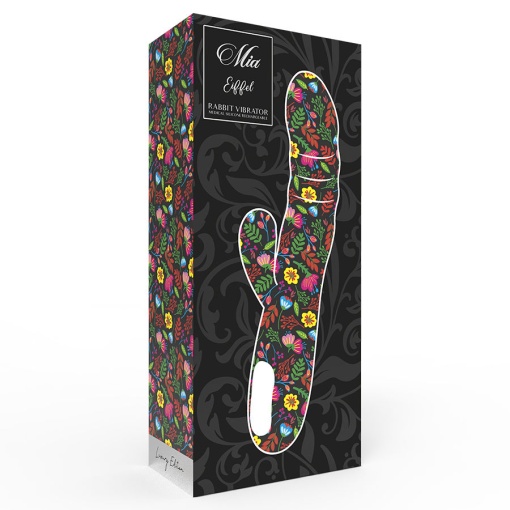 Vibrator stimulator cu miscari rotative G-Spot si clitoris Mia Eiffel TURQUOISE - Img 6