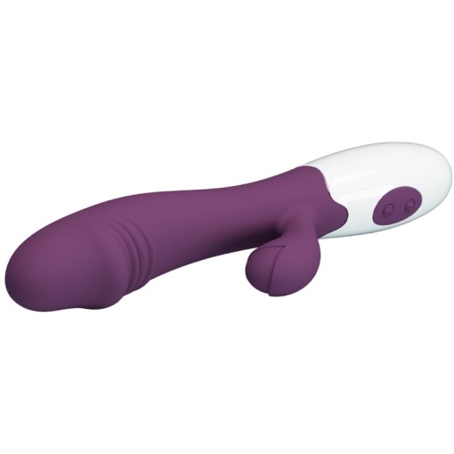 Vibrator stimulator punct G si clitoris Pretty Love - Snappy G-Spot Vibrator Purple 30 funcții de vibrație - Img 7