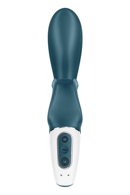 Vibrator stimulator Satisfyer Hug me grayblue (21cm) - Img 4