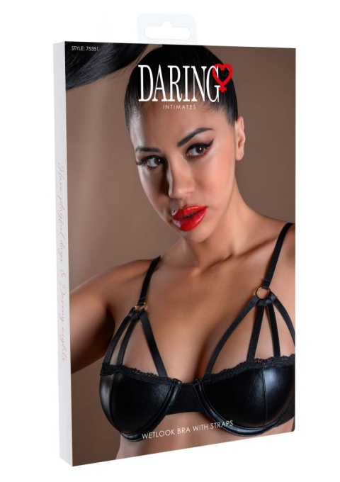 Wetlook Bra With Straps - L - Img 2