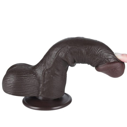 7.5'' Sliding Skin Dual Layer Dong Black III (19.5cm) - Img 4