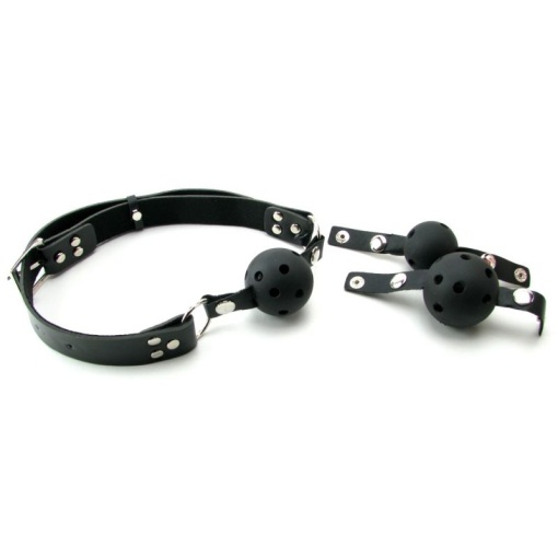 Ball Gag Training System Black - Img 2