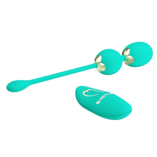 Bile Kegel cu vibratii Pretty Love Willie Green